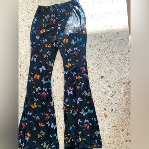 Butterfly flare pants